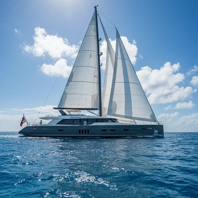 Clean, sparkling pool in Hyères with clear water and sunny weather